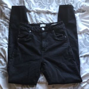 Black High Skinny Jeans